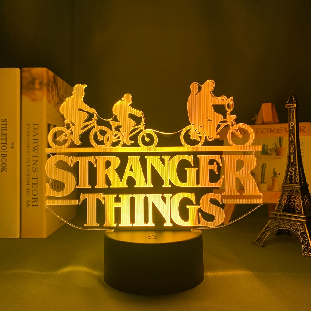 Stranger Things American Web TV Series Led Night L..